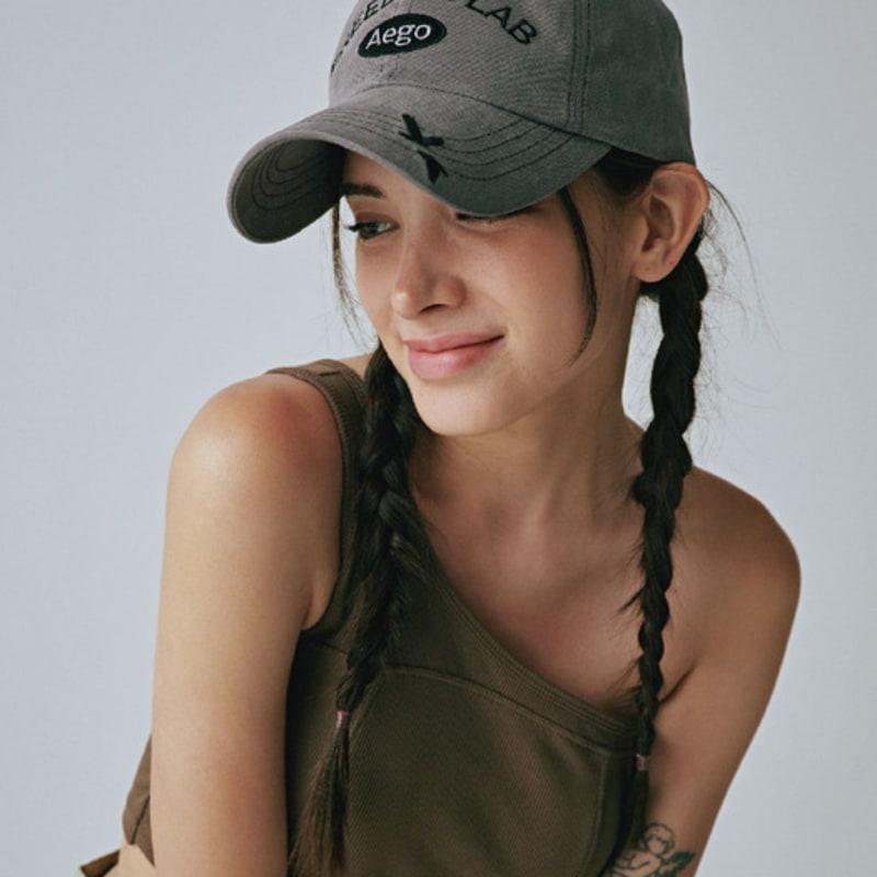 AEGO Freedom Lab Signature logo cap_gray