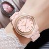 LIGE TOP women's quartz wrist watch elegant luminous ceramic fashion waterproof luxury vintage Women's wristwatch reloj de mujer