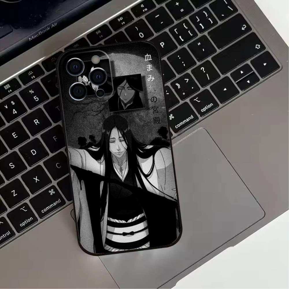 

Unohana R-Retsu B-Bleaches Phone Case For iPhone 17,16,15,14,13,12,11 Plus,Pro Max,XS,Soft Silicone Black Cover iPhone11PROMAX