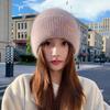 Hat Women'S Autumn And Winter Simple And Versatile Knitted Headgear, Warm Ear Protection, Small Wool Hat Tide