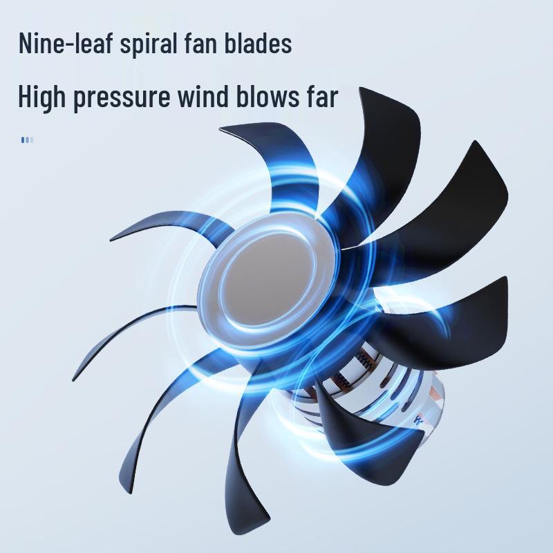 Office Leafless Fan & Humidifier: Silent Cooling & Spray Air Conditioner