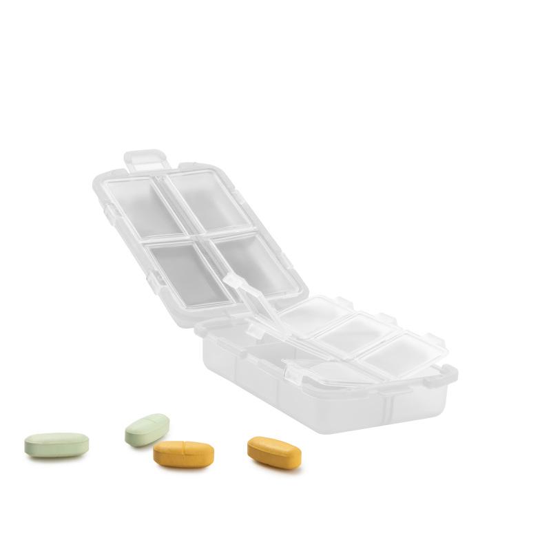 10Grids Portable Pill Case Folding Medicine Drugs Pills Capsule Tablet Container Boxs Plastic Empty Drug Organizer Pillbox Cases