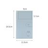 240 Card Slots Business Card Book Business Card Movie Ticket Book 3 Inch Polaroid Photo Album Folder Storage Book
