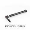 65g Bike Thru Axle Accessories Aluminum Alloy Fittings