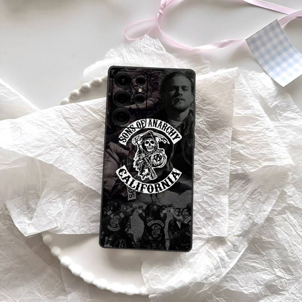 Sons Of Anarchy TV Phone Case For Samsung S 24 Fe 25 Ultra Plus 20 Lite 21 30 22 23 24 22 Ultra 5G Fundas
