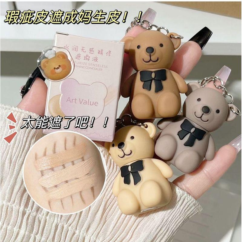 Art Value - Bear Keychain Moisturizing Concealer - 3 Colors