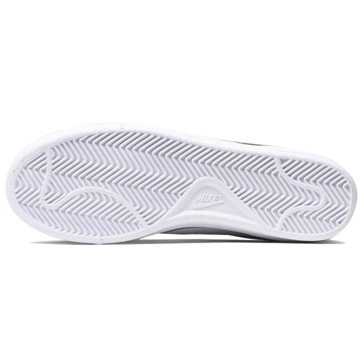 Nike Tennis Classic Synthetic Leather Low-Top Sneakers Men Sneakers Black White 683613-014