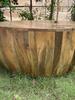 Wooden Coffee Table | Round Drum Table Stool | Living Home Decor Central Furniture, Indian Bedside Nightstand Low Table,Side Table Furniture