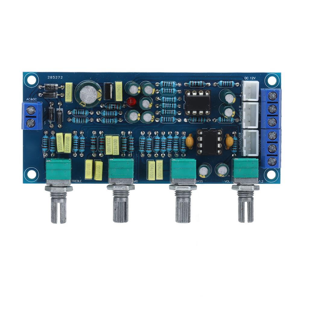 Pre Amplifier Preamplifier Module Tone Board HIFI Treble Medium Bass Volume Adjustment