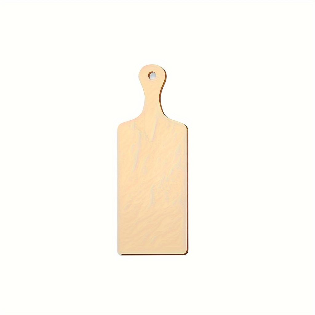 1ks Dřevěná prkénka na krájení Malování, Gravírování Ideální pro Podpis, Moření, Projekty, Vánoce, Halloween Díkůvzdání Řemesla Dárky, Přírodní Dřevo Ma