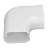 Flat Elbow Line Cover 433 130 Series Decorative PVC Tubing Cover Air Conditioner Tubing Accessories