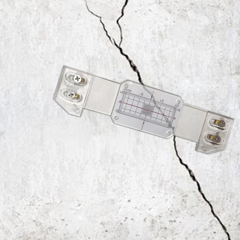 Crack Gauges Monitor Accurate Crack Monitorings Record Tool Crack Measuring For Monitorings Wall Deformation And Crack