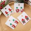 Europäische & Amerikanische Weihnachts-Tropfenohrringe - Weihnachtsmann, Baum & Rentier Acryl-Hänger für Damen
