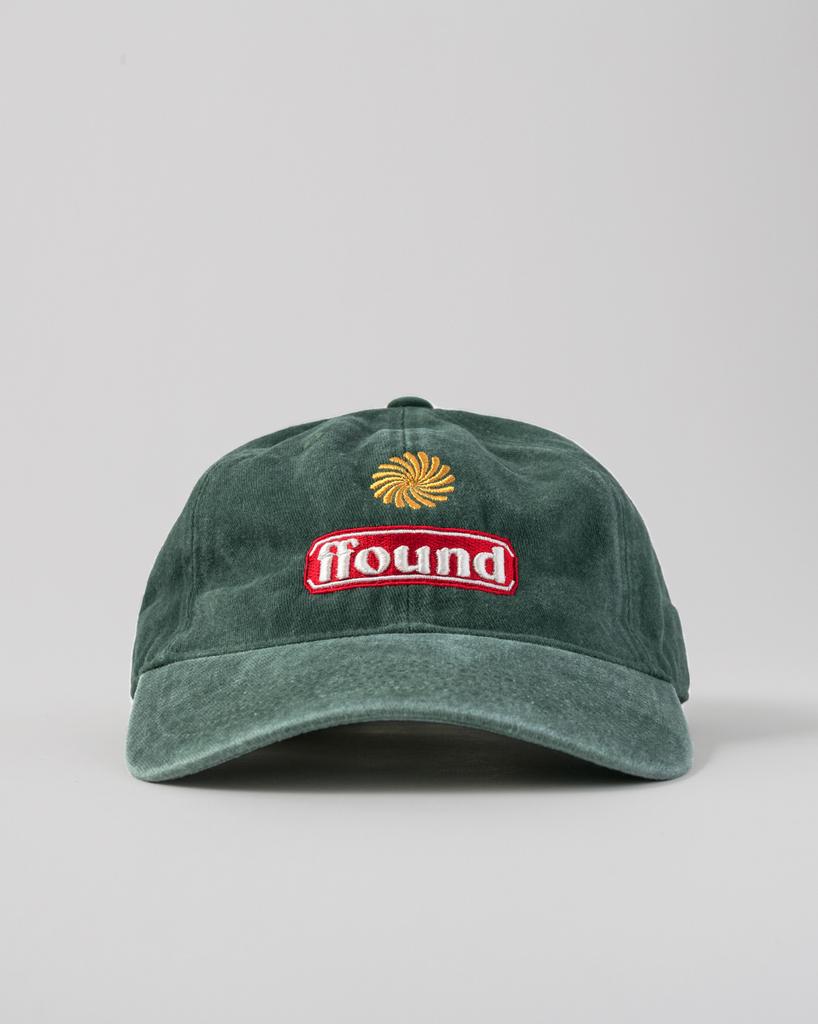 HUMAN N CAT Pound 3 Cotton Washed Ball Cap [Green]