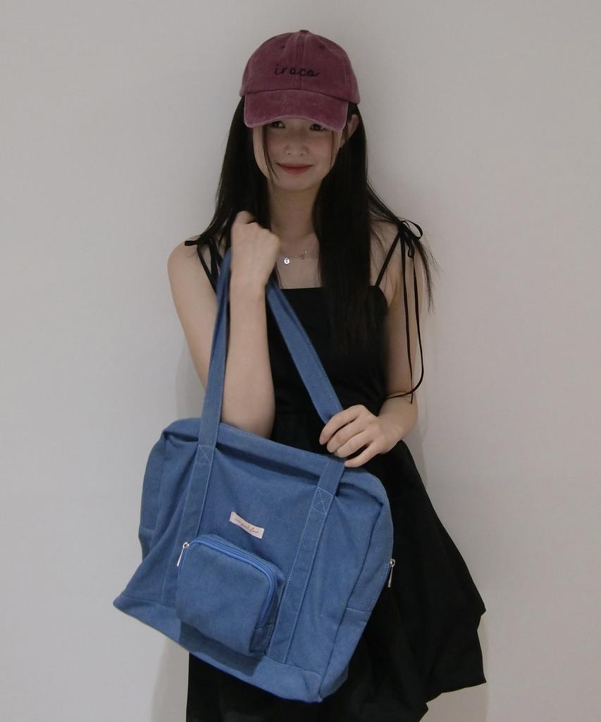 Iroco Denim Square Big Bag