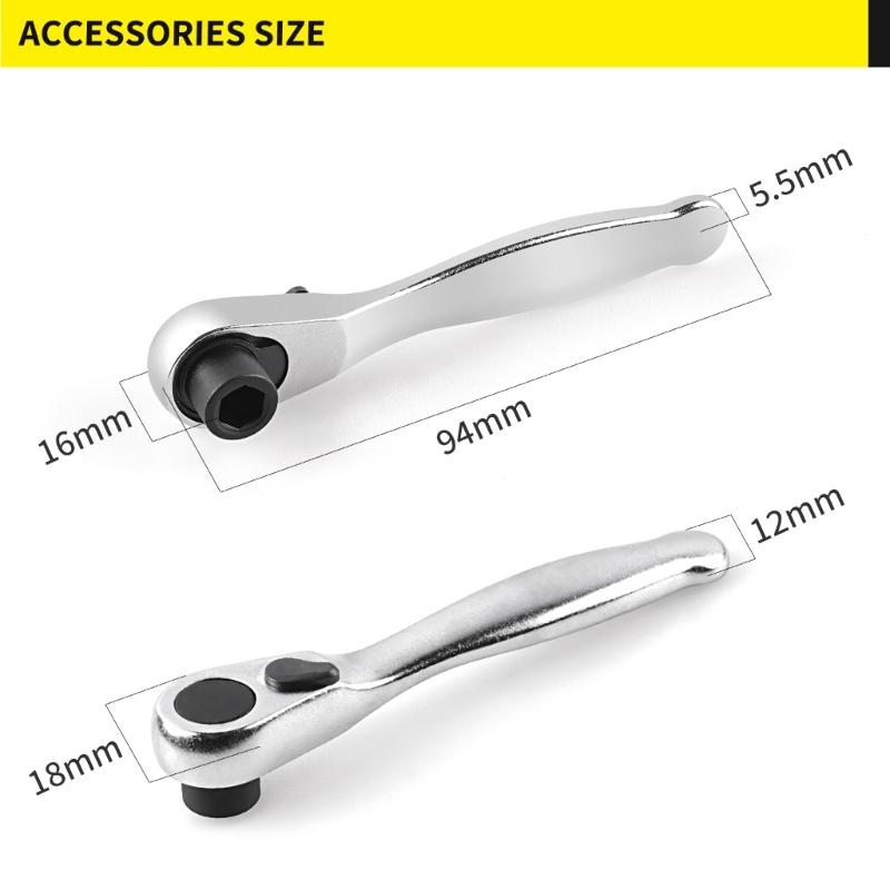 Multifunctional Bicycles Repair Tool Set Folded Easy Maintenances Wrenches Tool for Convenient Use