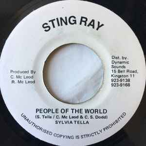 

7inch Record SYLVIA TELLA People Of The World NONE Sting Ray UK Reggae Ska Dub Used