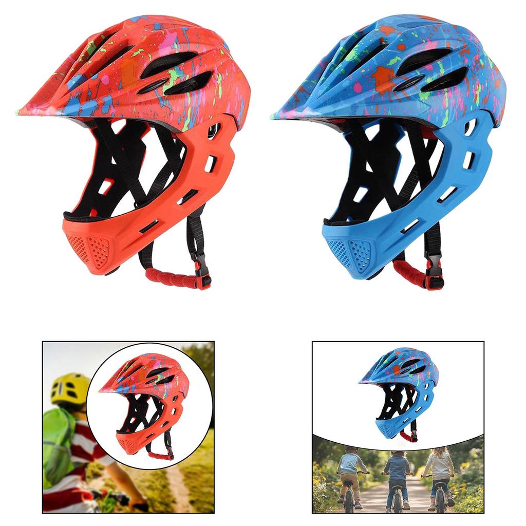 Kids Bike Helmet Child Youth Toddler Bicycle Helmet Adjustable Safety Helmet for Cycling Skateboard Climbing Multi-Sport Protect