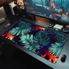 Green Tropical Plants Desk Mat Mousepad Computer Deskmat 300x800 Mouse Pad Kawaii Office Accessories Pc Table Rug Xxl Mouse Mats