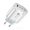 Luminous 58W Dual Fast Charger with 2PD & QC3.0 - EU/US/UK/KR/AU Standard