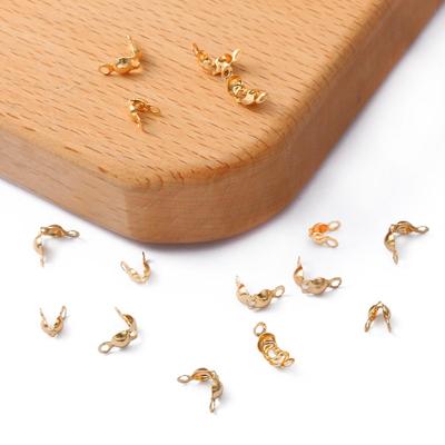 10/20 Stück kupferbeschichtete Knopfverschlüsse für die DIY-Schmuckherstellung von Halsketten und Armbändern
