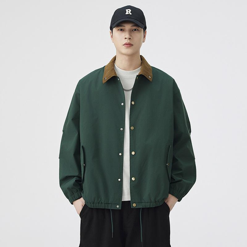 

Baseball Uniform Jacket Men Loose Casual Couple Style Autumn and Winter Youthful Teen Handsome and Versatile 3XL