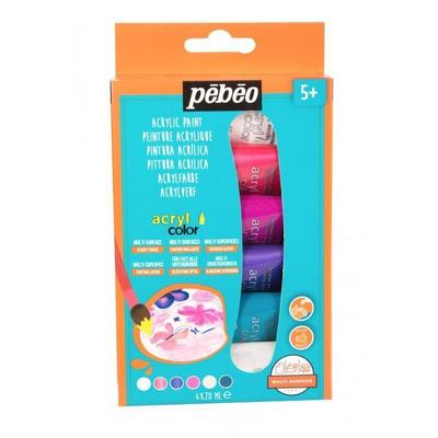 Sada akrylových barev Discovery - 6 dívčích barev - 6 x 20 ml