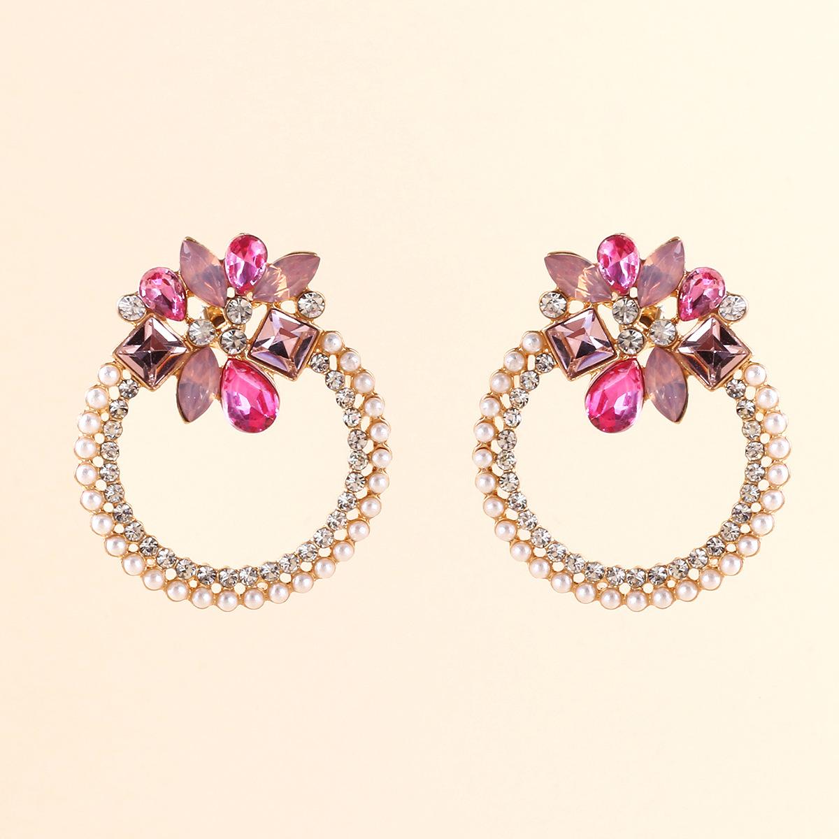 

Женские серьги, золотые изысканные серьги с цветком, подвесные серьги с эмалью ручной работы, высококачественные ювелирные изделия