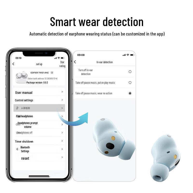 EDIFIER TWS1 ANC True Wireless Earbuds