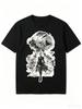 2026 New Unisex Crew Neck Casual Short Sleeve TShirt With Ink Wash Style 2B Anime Print From NieR Automata Tshirt