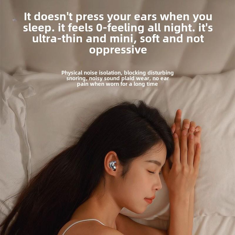 The New Mini In-ear Noise Cancelling Side Sleep Without Pressure Ear Sleep Headphones Have A Long Life