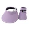 Outdoor Sun Protective Hat for Women Breathable Hollow Top Design Wide Brims Hat for Various Activity Fishing Cycling