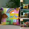 Cartoon H-Hey DuggeesS Cute Pillow Case Soft Plush Fabric Double Sided Print Decorative Home Living Room Gift Cushion