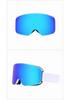 Cylindrical Double-Layer Anti-Fog Ski Goggles for Myopia & Snow Blindness Protection