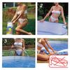 Portable Inflation-free Hard Plastic Swimming Pool Folding Pool Family Swimming Pool Round Swimming