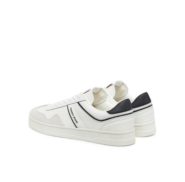 Мужские кроссовки Tommy Jeans The greenwich кожа em0em01571 белые