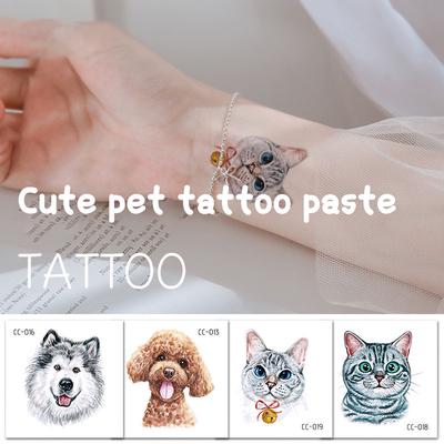 Rocoo Art wasserdichte Tier-Tattoo-Aufkleber für Kinder, umweltfreundlich, lustige Cartoon-Aufkleber