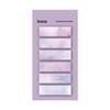 Stylish Gradient Sticky Notes for Students: Strong Adhesion, Girly Design, Perfect for Indexing and Memos, Reusable N Times