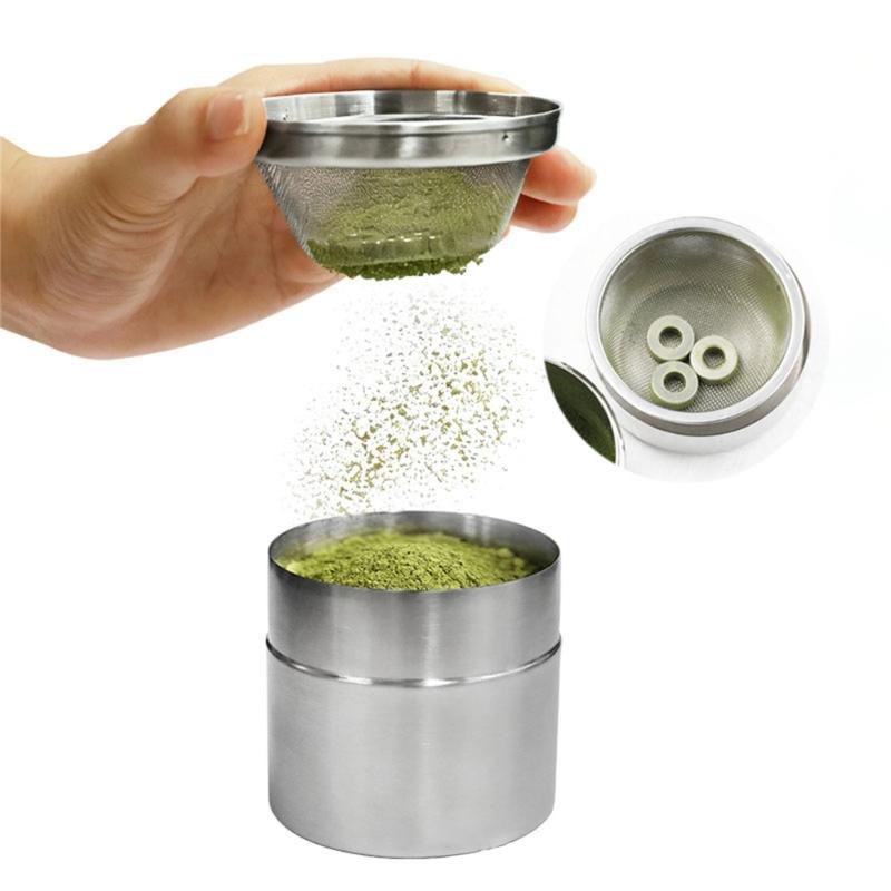 Moderno Lata de Matcha con Tecnología de Sellado Superior Para Mantener su Polvo de Té Seco y Sabroso Portamatcha