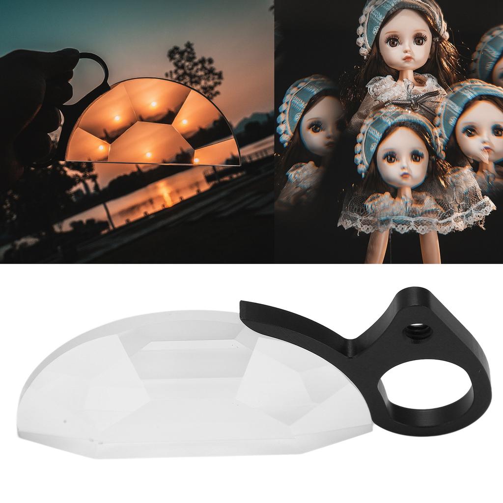 Ruční kaleidoskopový filtr Optické sklo Ruční kaleidoskopový filtr Speciální efekty 79 mm Přenosný pro zrcadlovku