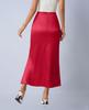 Autumn Satin Slim Fit Fishtail Midi Skirt for Women