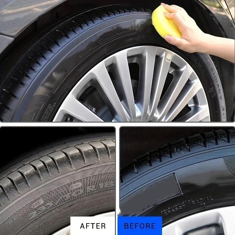 Car Plastic Restorer Coating Agent Auto Plastic Rubber Exterior Repair Clean Refresh Restoration Agent Black Shine Seal Brighten