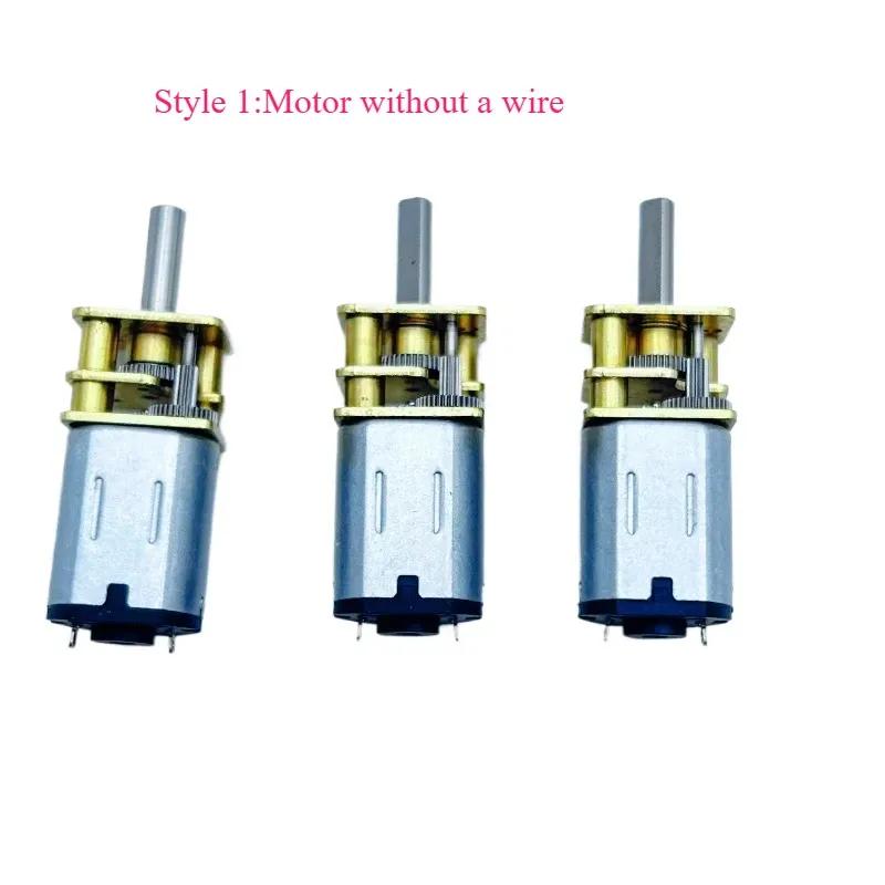 GA12 N20 DC 3V 1000 U/min 6V 2000 U/min 12V 4000 U/min Mini Mikro Metallgetriebemotor Hohes Drehmoment Motor mit einem 15cm Draht