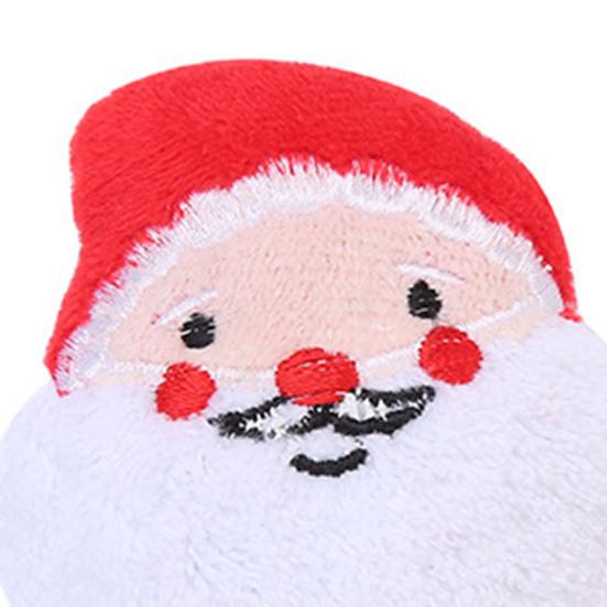 Toy Elk Xmas Santa Claus Design med kattemynte, bitebestandige tenner som sliper myk