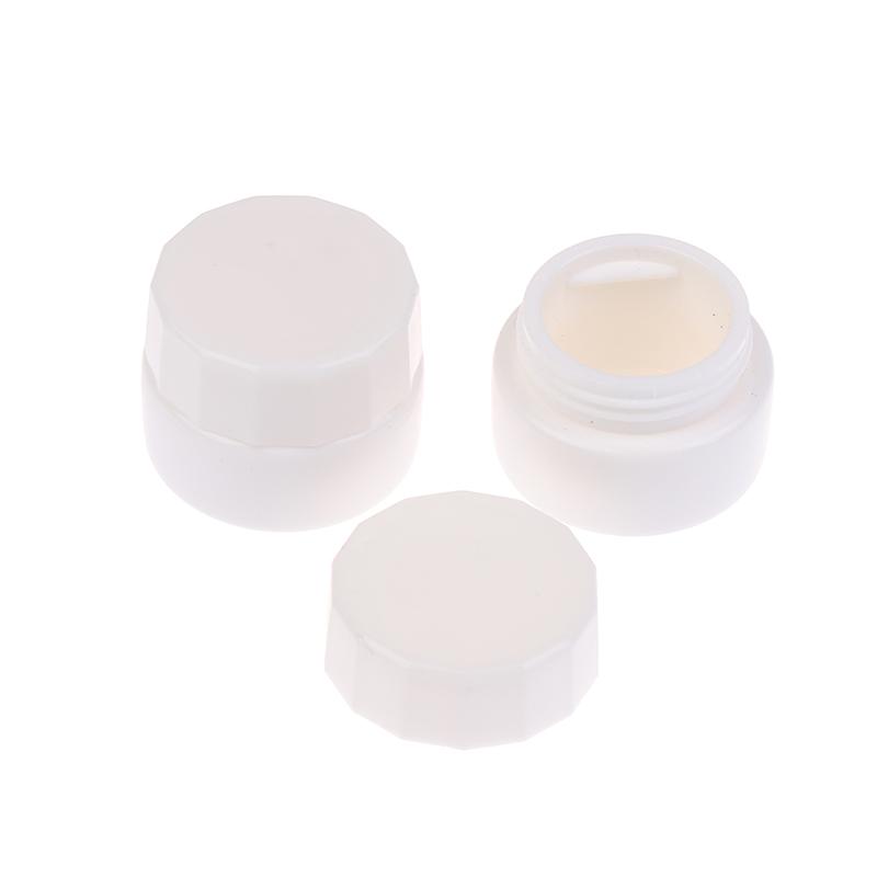 2Pcs 5ml Empty Nail Patting Gel Jar – Portable Plastic Container for Nail Polish, UV Glue, and Manicure Accessories