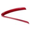 Carbon Fiber Front Grill Cover V Shaped Grille Trim Fit for Alfa Romeo Giulia 20172020 Red