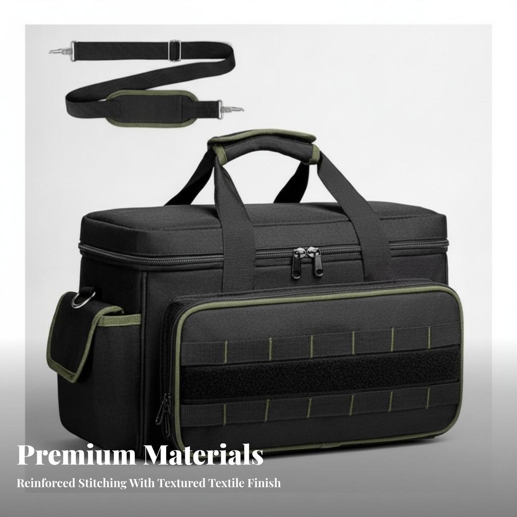 Large-Capacity Foldable Tool Hauler | Organized Interior Pockets, Storage