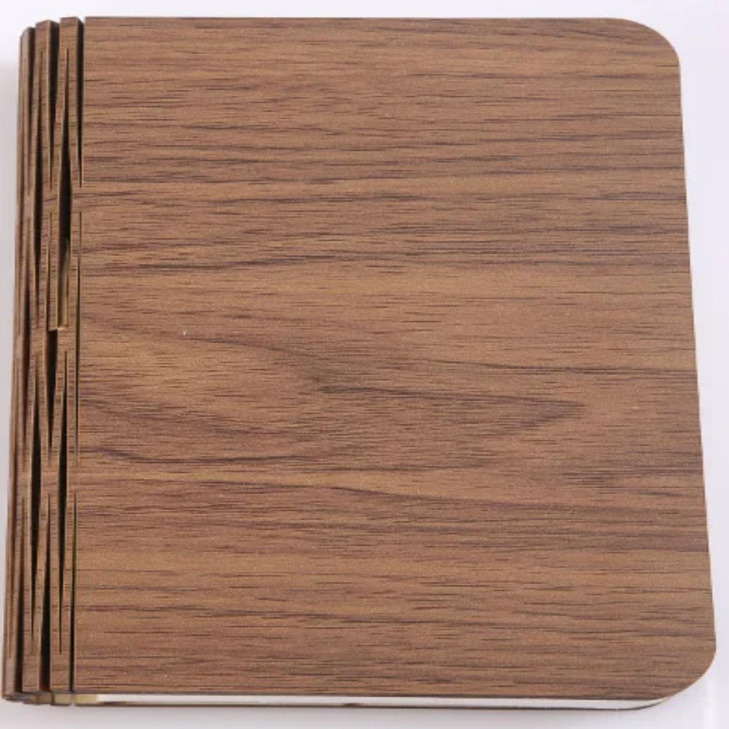 

Новая роскошная, элегантная и великолепная деревянная настольная лампа, которую можно настраивать - Изысканная подставка для книг с подсветкой и светящимся светом для дисков