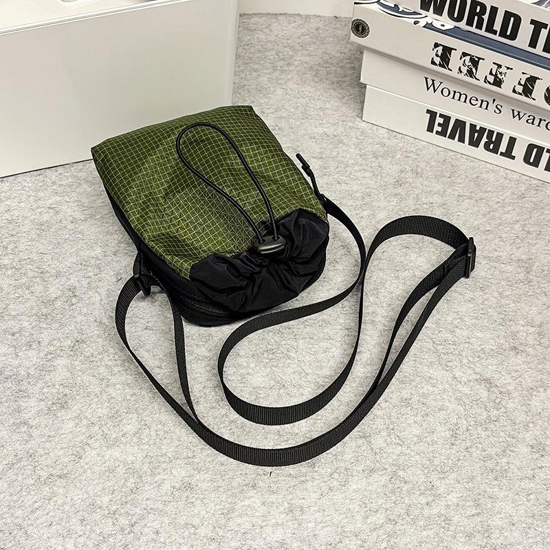

Shoulder Bag Men S Small Mobile Phone Bag Leisure Bundle Cycling Small Backpack Student Messenger Bag Women S Waterproof Small Bag армія зелений колір
