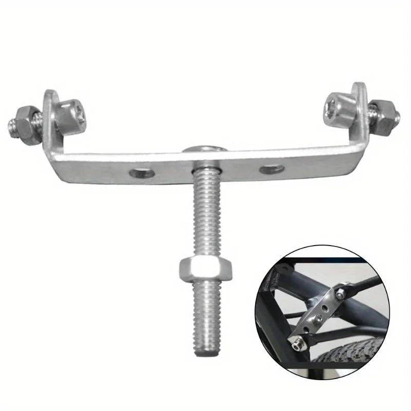 1/6Pcs Bicycle Rear Shelf Convert Rear Pannier Racks Connector Seatpost Adapter for Bike Rack Mount Conversion